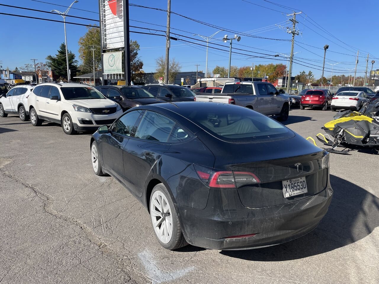 Tesla Model 3 2021 Noir Longueuil, - photo #11