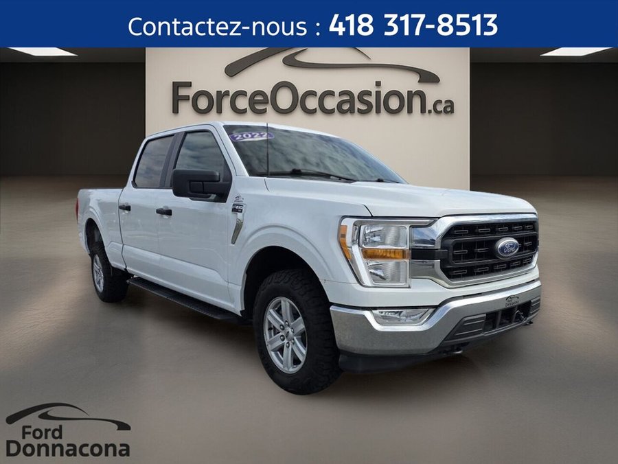 Ford F-150 XLT CREWCAB - BTE 5'5 - GPS - CAMÉRA - MIROIRS CHAUFFANTS 2022 Noir