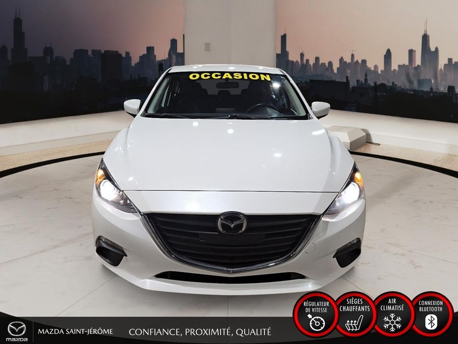 2016 Mazda Mazda3 Sport | GX | A/C | White