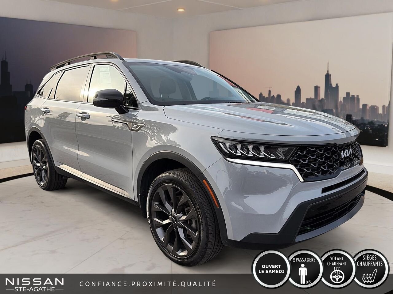 2023 Kia Sorento Grey Saint-Jérôme - photo #2