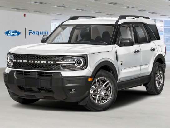 Ford Bronco Sport Big Bend 4x4 2026 Blanc sidéral métallisé