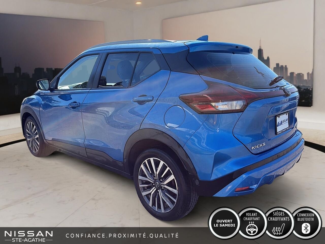Nissan Kicks 2024 Bleu Ste-Agathe des Monts - photo #4