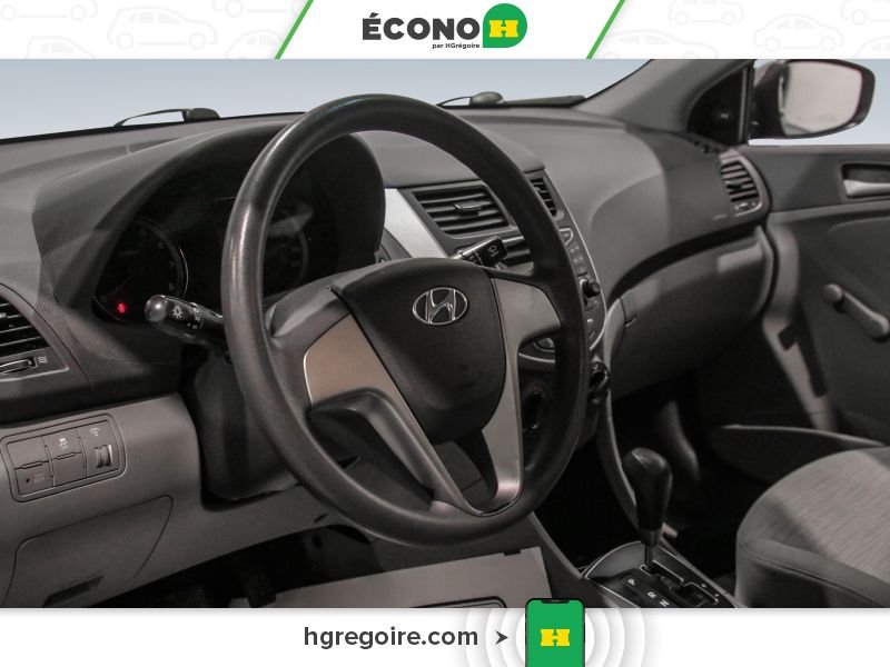 Hyundai Accent 822549 | LE AUTO A/C GR ELECT 2016 Gris Laval - photo #9