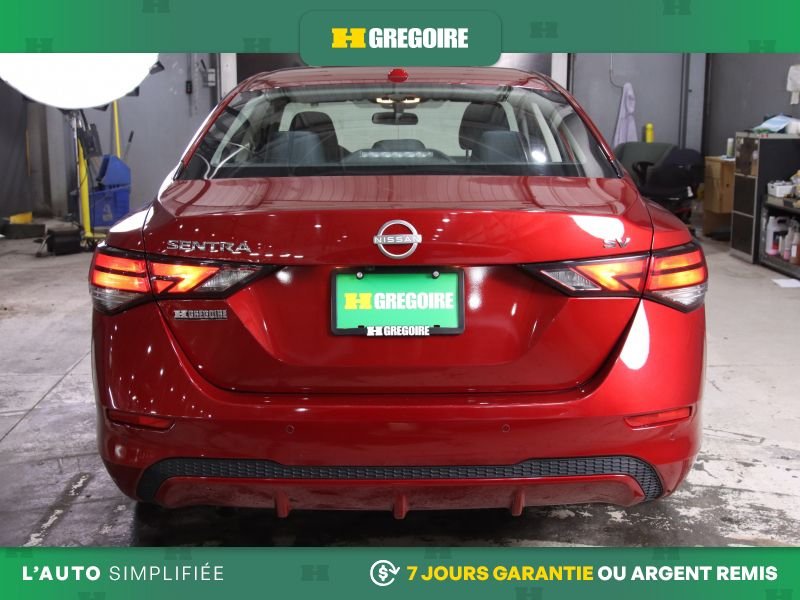 Nissan Sentra SV AUTO A/C MAGS CAM RECUL BLUETOOTH 2024 Rouge