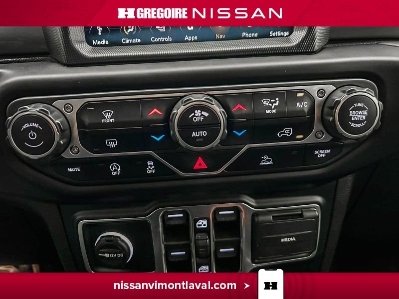 Jeep Wrangler VY3647 | Sahara 4x4 TOIT DUR CARPLAY 4 PORTES 2023 Blanc Laval - photo #23