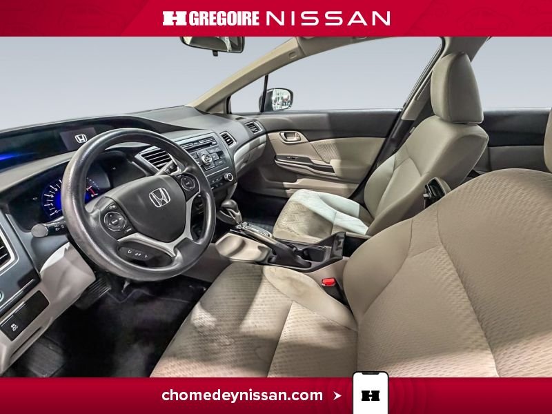 2014 Honda Civic Black Saint-Eustache - photo #15