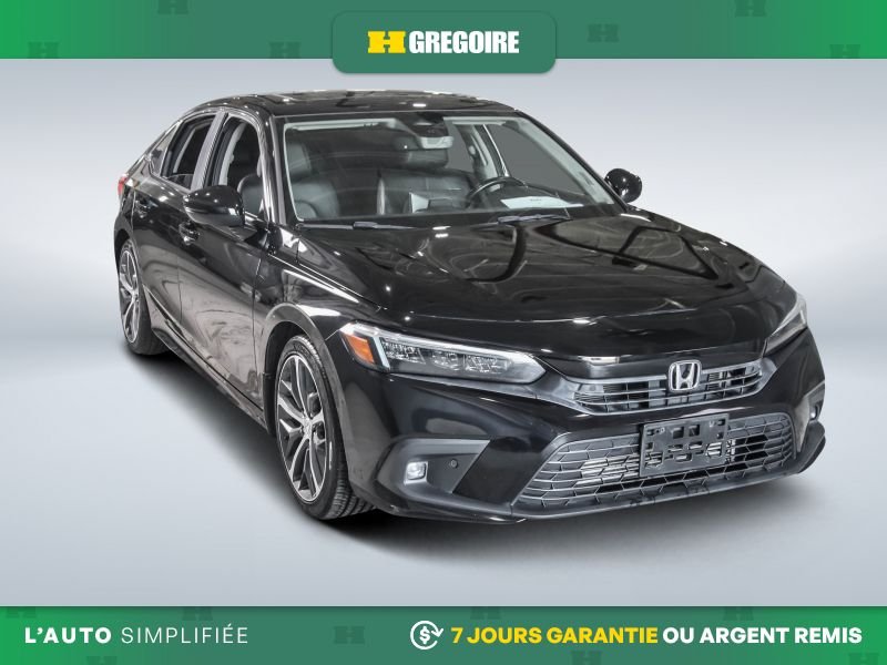 Honda Civic 821107 | Touring AUTO A/C MAGS CUIR TOIT NAV CAM RECUL BLUE 2024 Noir Laval - photo #0