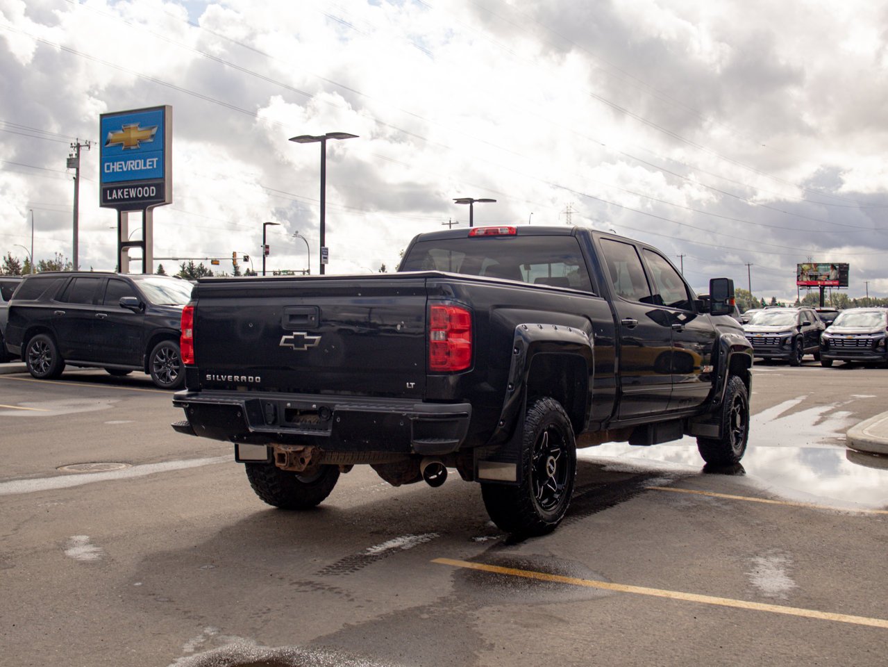 2016 Chevrolet Silverado 2500HD 4WD Crew Cab 153 LT Black Sherwood Park - photo #9