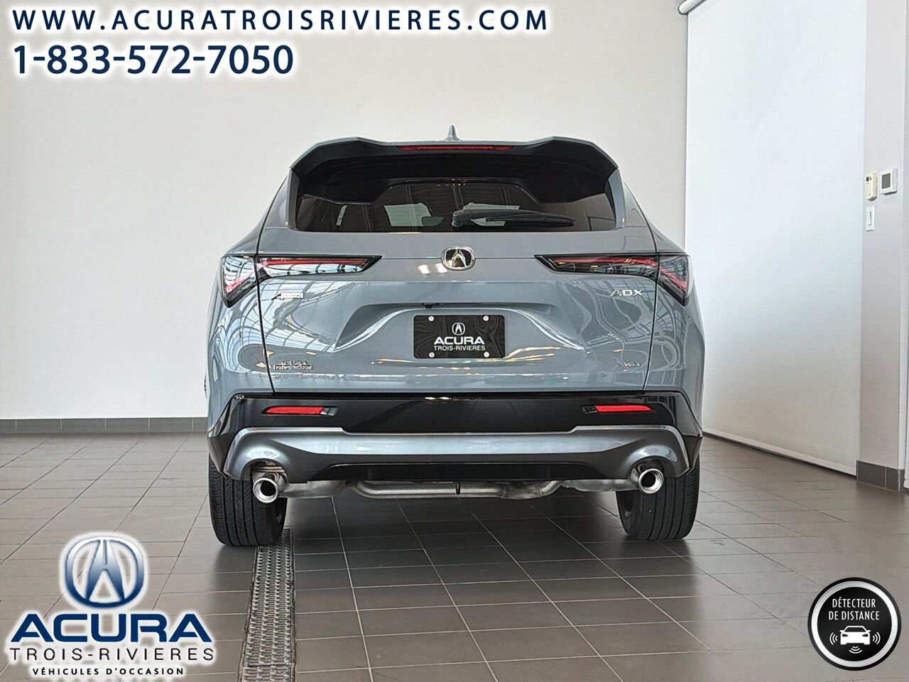 2025 Acura ADX A-Spec AWD, TOIT PANO, VOLANT CHAUFFANT Grey Trois-Rivières - photo #9