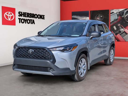 Toyota Corolla Cross LE/SIÈGES CHAUFFANTS/CAMÉRA DE RECUL/BLUETOOTH/AC/ 2024 Argent