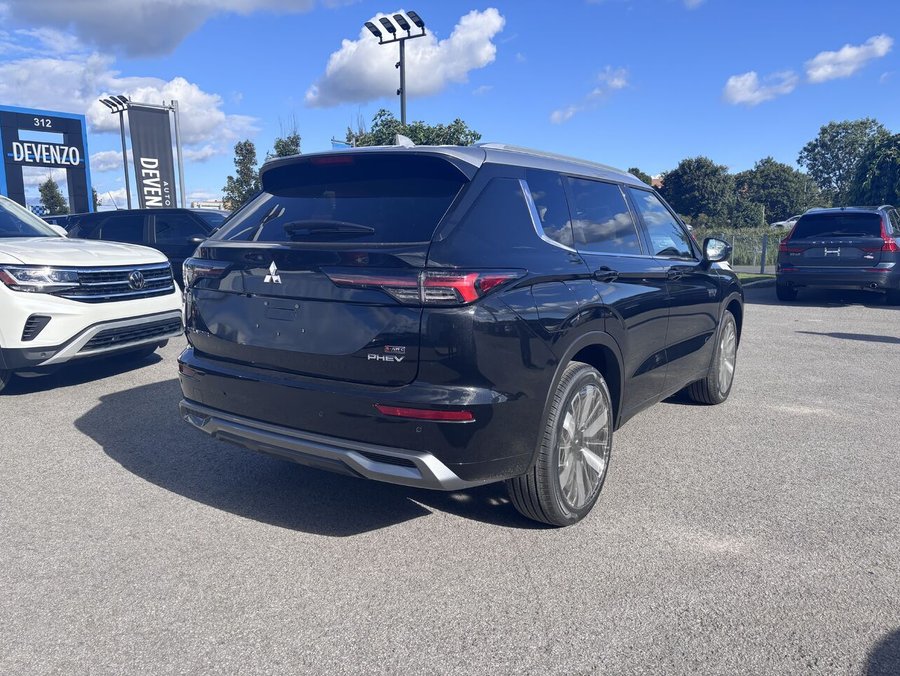 Mitsubishi Outlander PHEV GT S-AWC utilitaire sport TI 2026 Noir diamant/toit argent