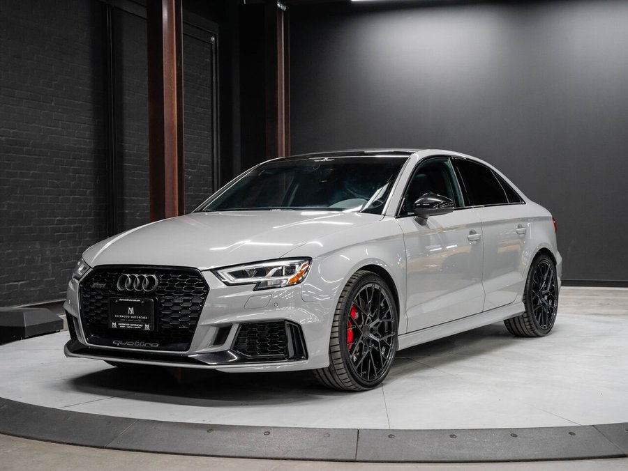 2018 Audi RS 3 Quattro | Stage II FBO | 034 Motorsport Intake | Ruffino Rims Grey