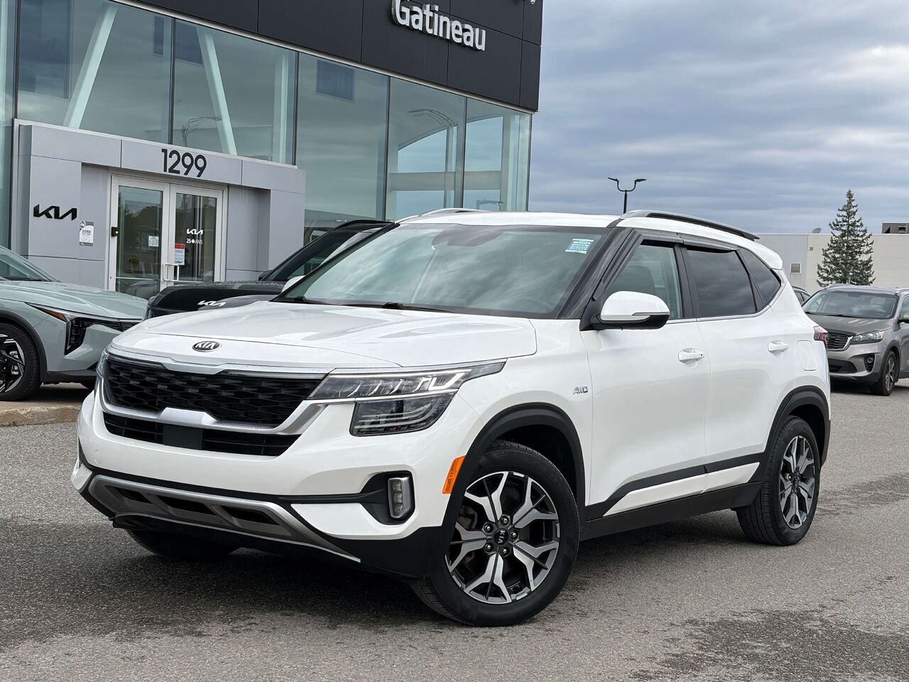 Kia Seltos 2021 Blanc Gatineau - photo #8