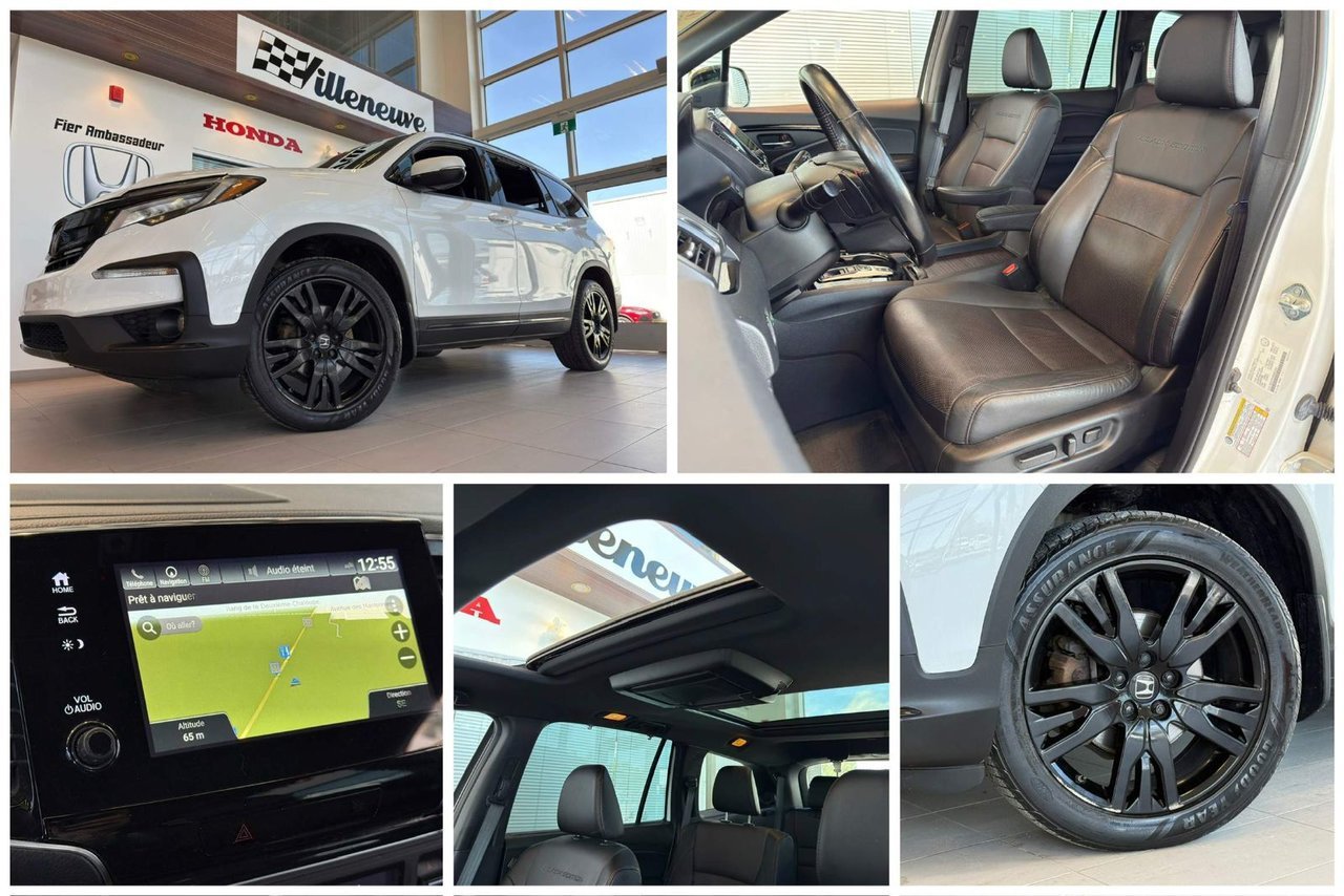 2022 Honda Pilot White Notre-Dame-des-Prairies - photo #13
