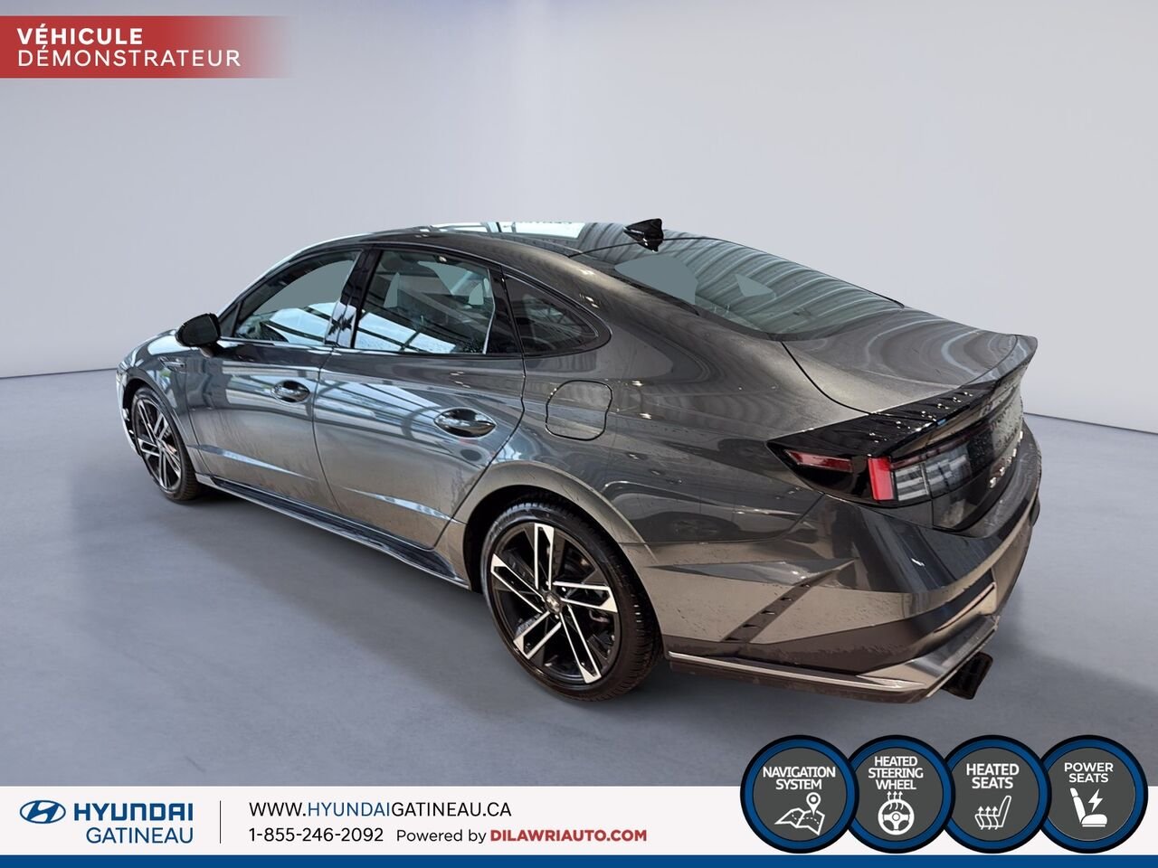 HYUNDAI Sonata 2025 Gris nocturne Gatineau - photo #3