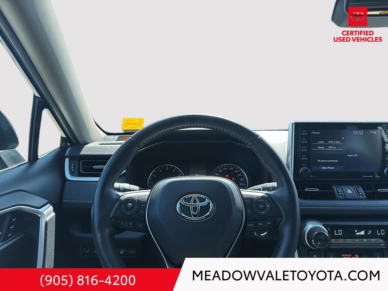 2020 Toyota RAV4 Sunroof, Back up Camera, Push Button Start Midnight Black Metallic Mississauga - photo #12