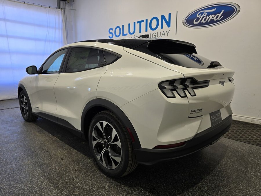 2026 Ford Mustang Mach-E Star White Metallic Tri-Coat