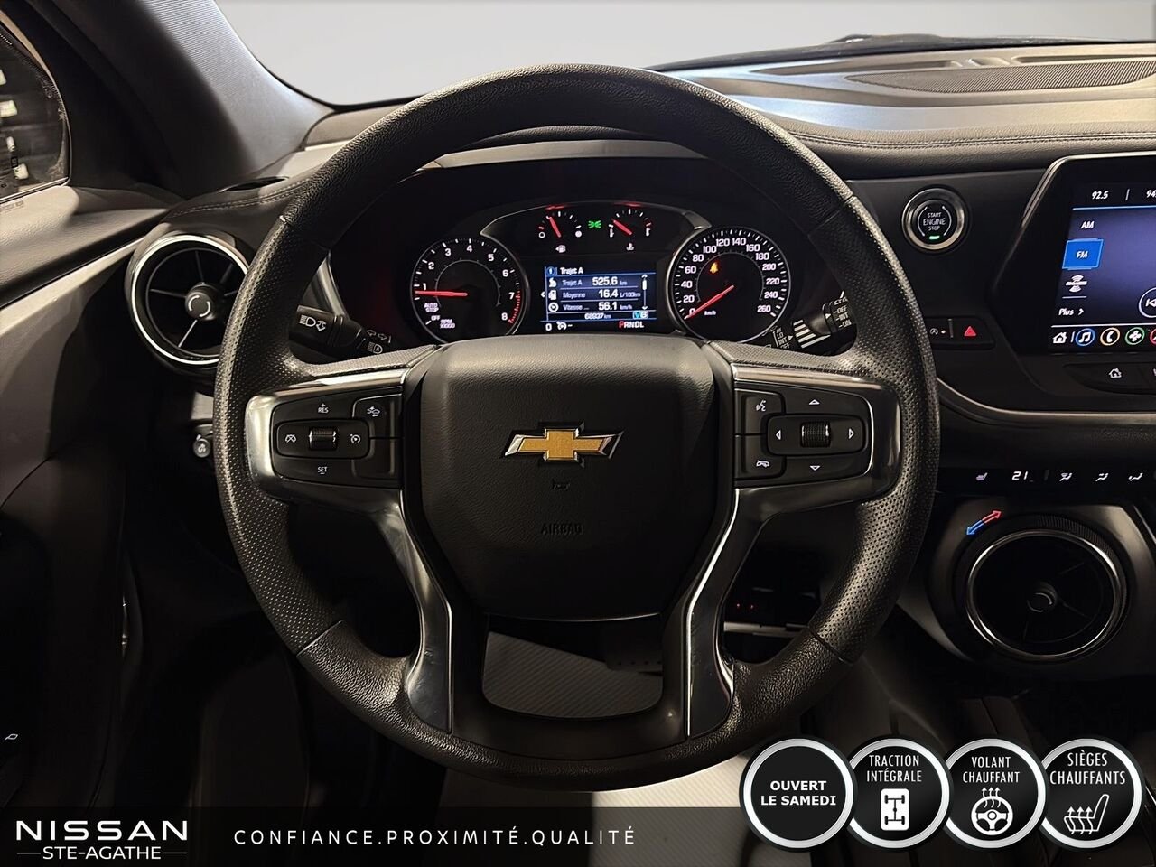Chevrolet Blazer LT | TRACTION INTÉGRALE | JAMAIS ACCIDENTÉ | UN SEUL PROPRIÉTAIRE | APPLE CARPLAY | AUTOMATIQUE 2021 Gris Saint-Jérôme - photo #10
