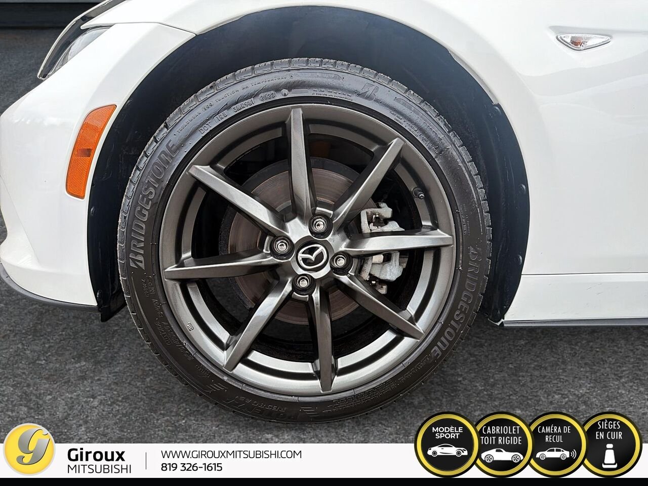 2017 Mazda MX-5 RF White Sainte-Agathe-des-Monts - photo #6