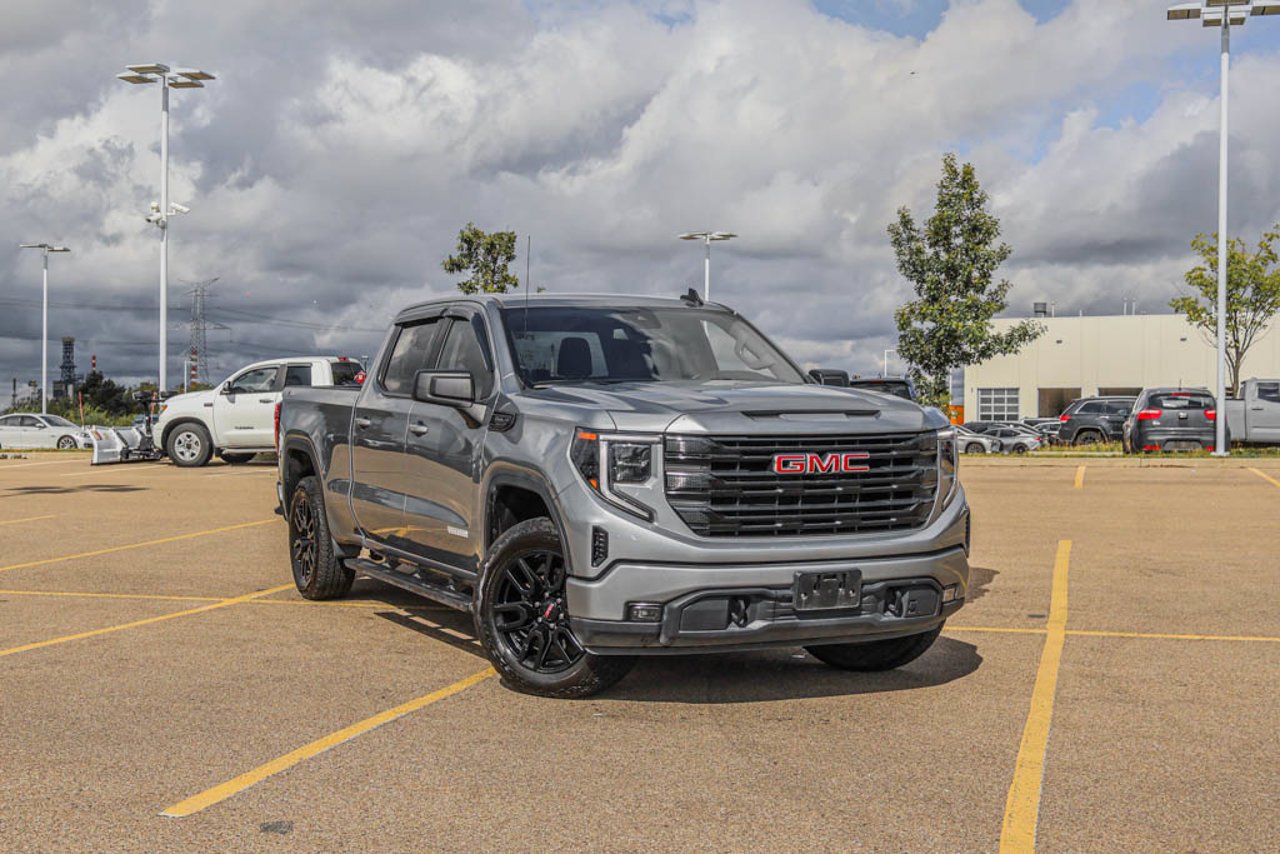 2024 GMC Sierra 1500 4WD Crew Cab 157 Elevation Grey Sherwood Park - photo #1