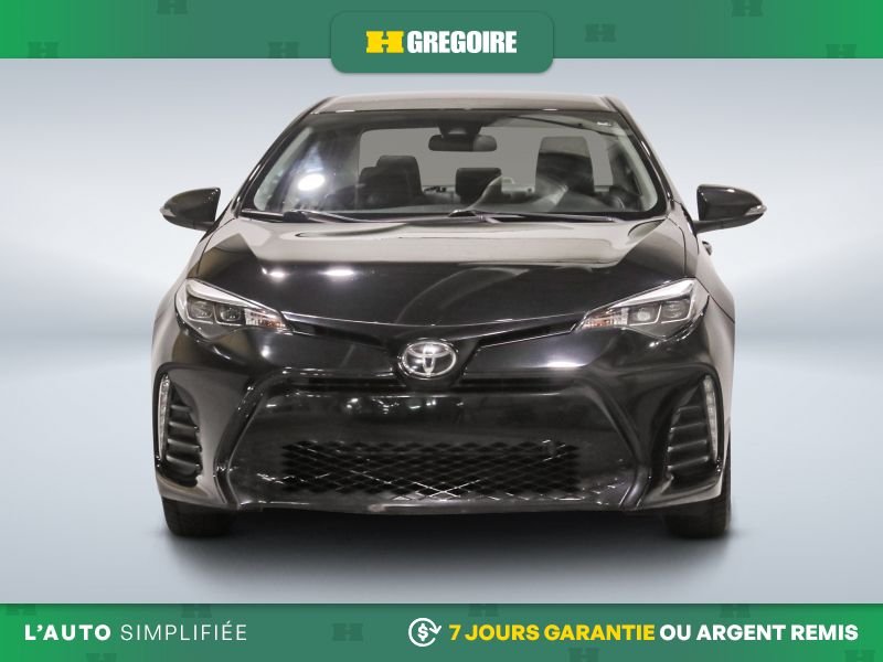 Toyota Corolla 823044 | SE AUTO AC CUIR GR ELECT CAMERA DE RECUL BLEUTOOTH 2019 Noir Laval - photo #1