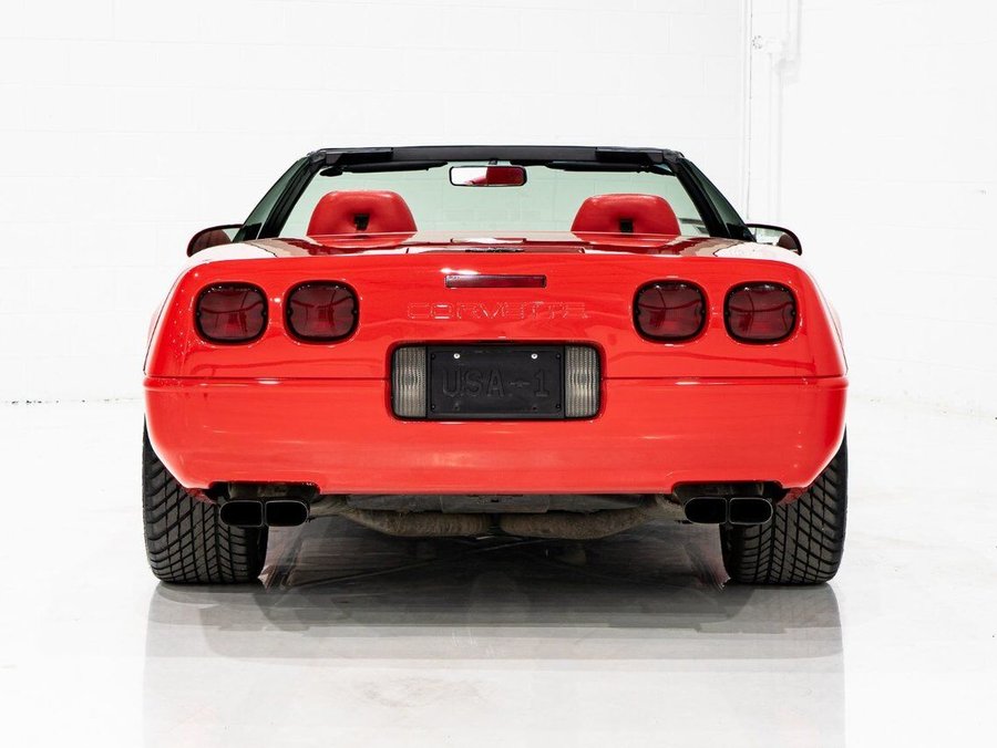 Chevrolet Corvette 1993 1993 Rouge