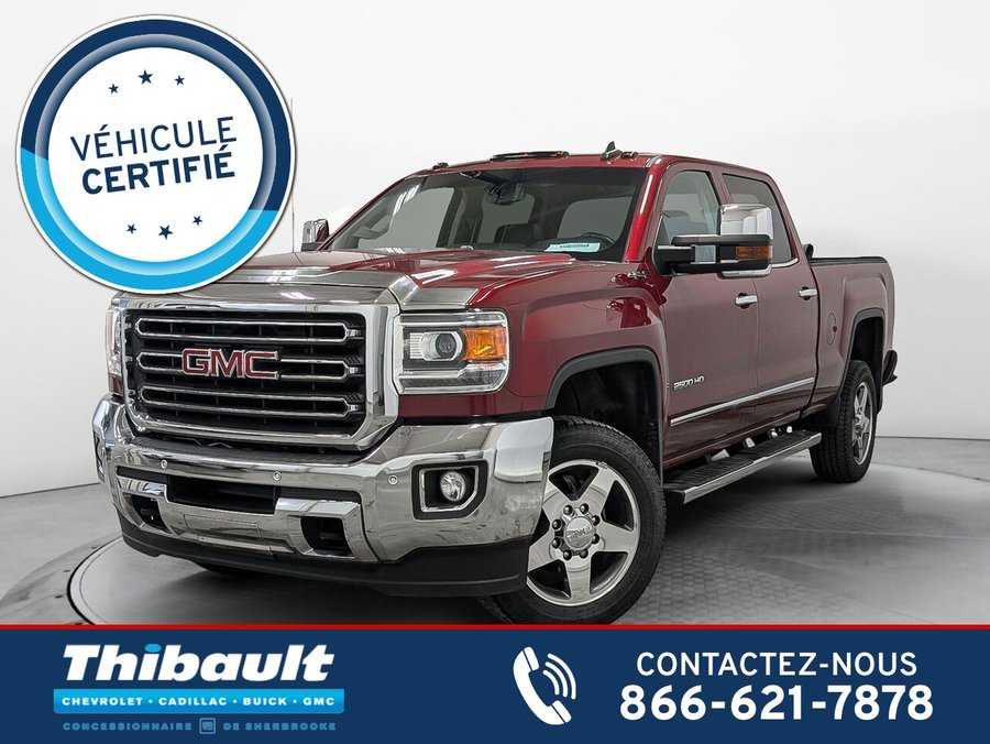 2018 GMC Sierra 2500 SLT 4WD Crew Cab Moteur 6.0l Essence Red