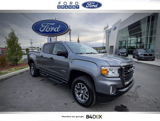 GMC Canyon AT4 cabine multiplace 4RM 141 po avec tissu 2021 Gris