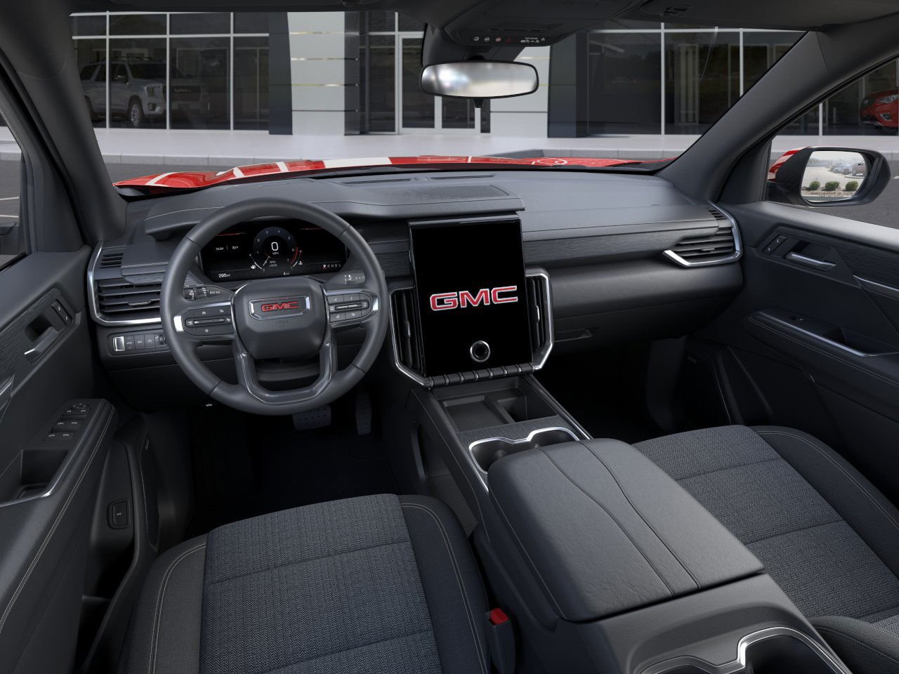 2025 GMC Acadia Elevation Volcanic Red Tintcoat Saint-Eustache - photo #14