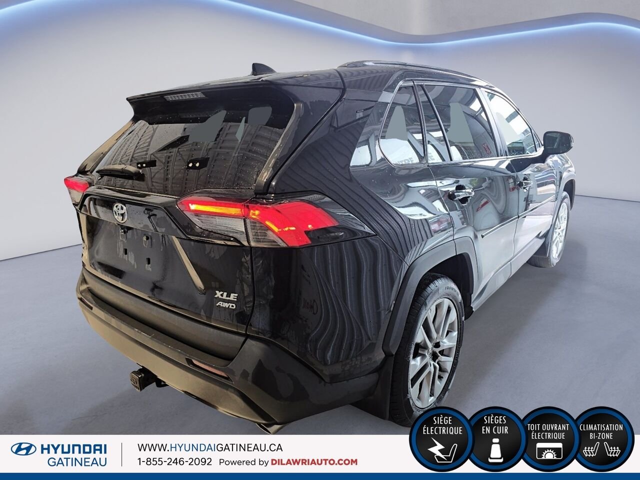 2023 Toyota RAV4 Black Gatineau - photo #4