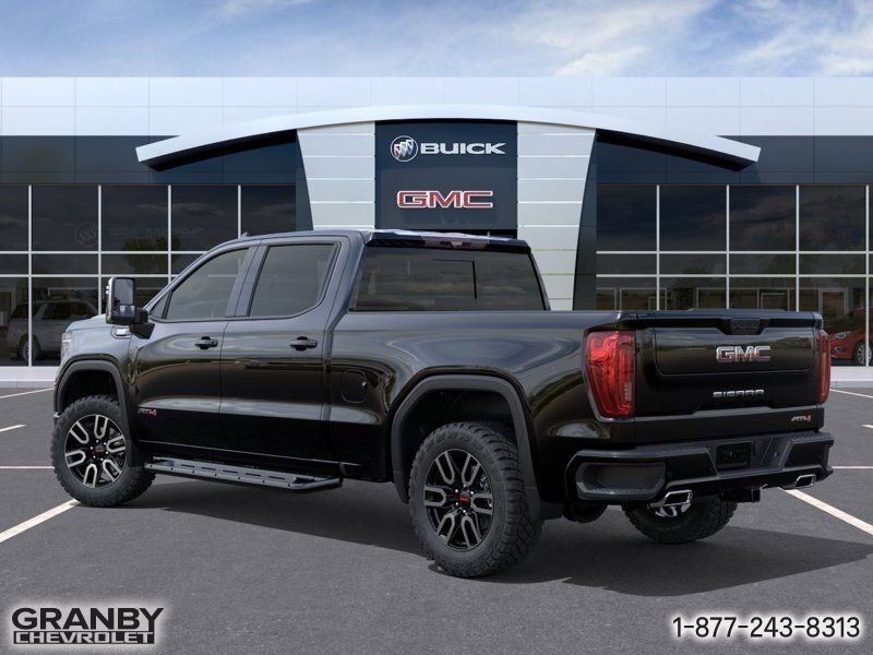 2026 GMC Sierra 1500 K1500 SIERRA CREW CAB AT4 STD/BOX (4SB) | 26-1120 ONYX BLACK Granby - photo #2