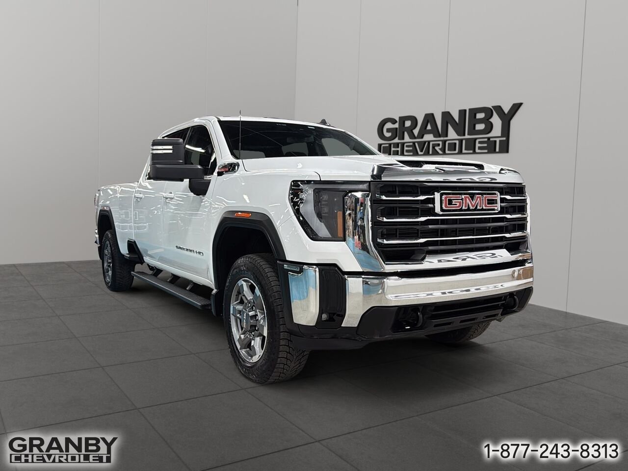 2025 GMC Sierra 2500HD SLE cabine multiplace 4RM 172 po | G3864 White Granby - photo #2