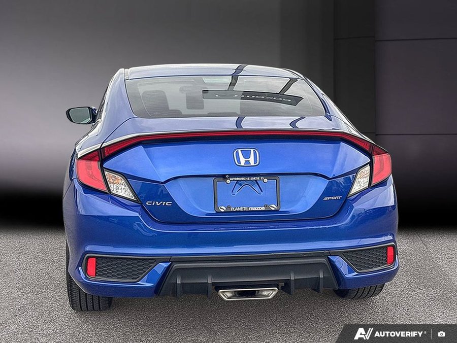 Honda Civic Coupe SPORT | mags | bluetooth 2019 Bleu