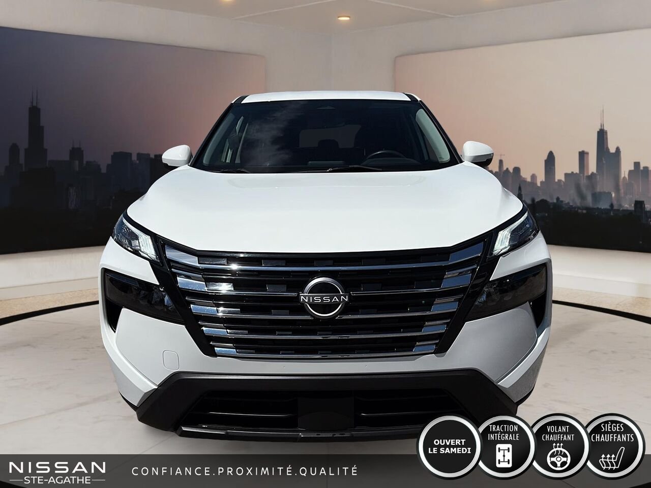 Nissan Rogue 2024 Blanc Ste-Agathe des Monts - photo #1