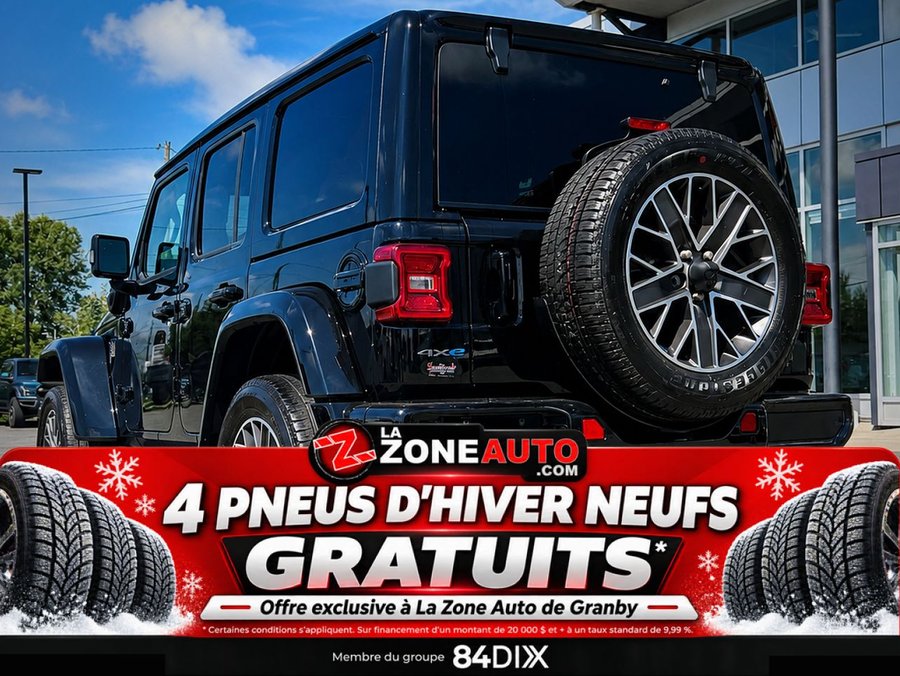 Jeep Wrangler 4xe High Altitude Toit Sky One touch 2023 Noir