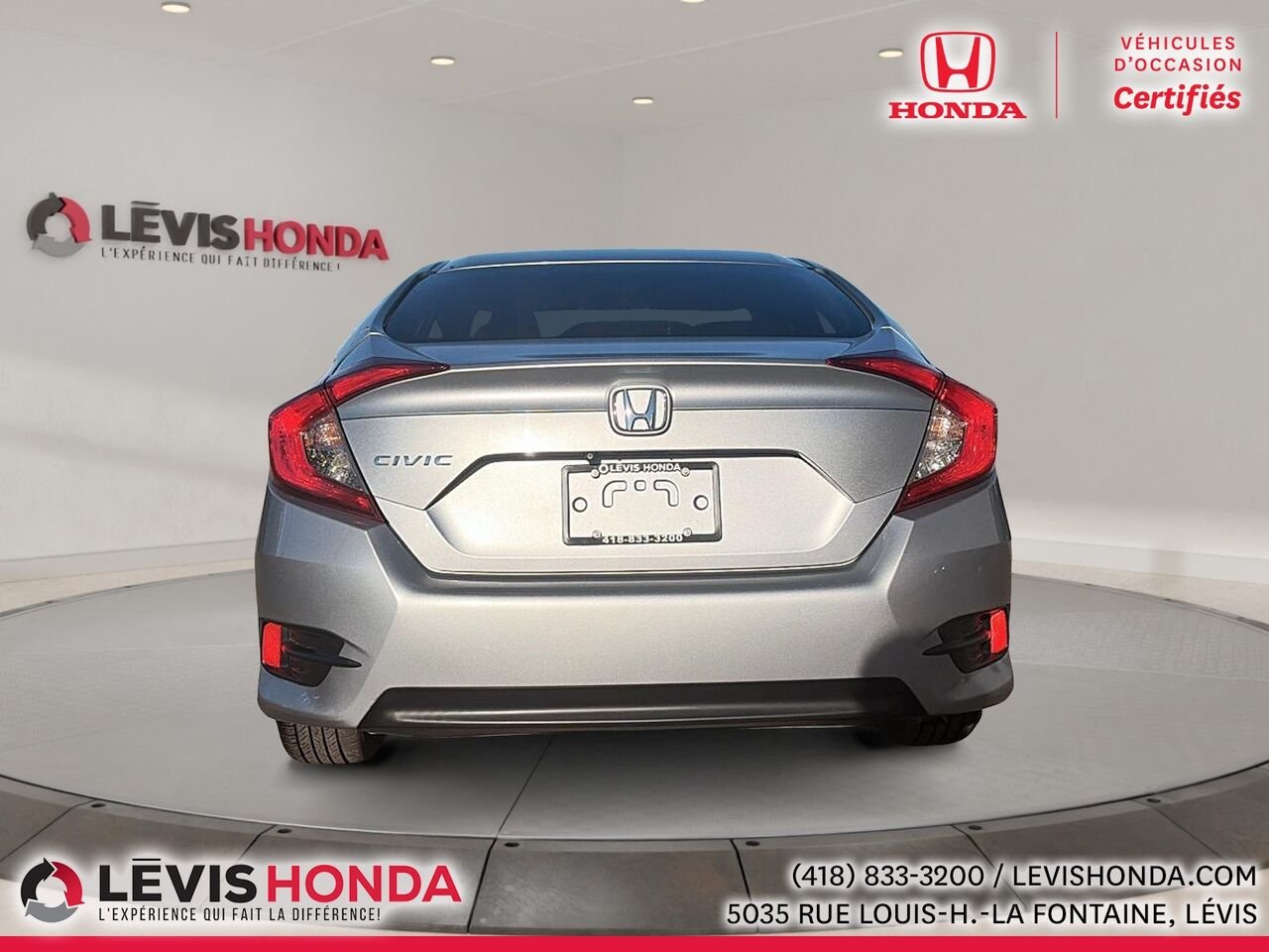 2018 Honda Civic Berline LX CVT Silver Lévis - photo #6