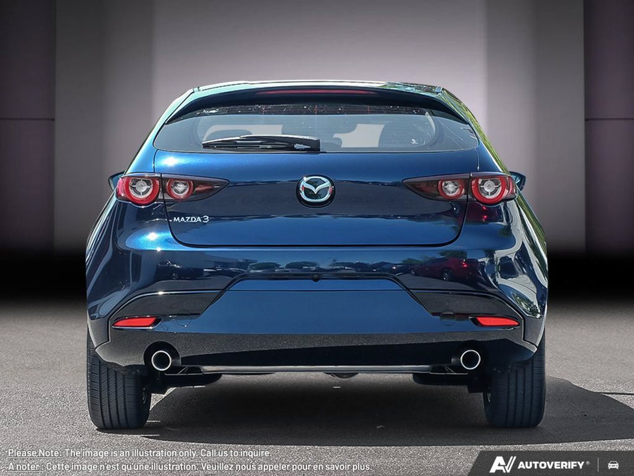 Mazda Mazda3 Sport JM1BPALL6T1890230 2026 Bleu cristal foncé mica Mirabel - photo #4