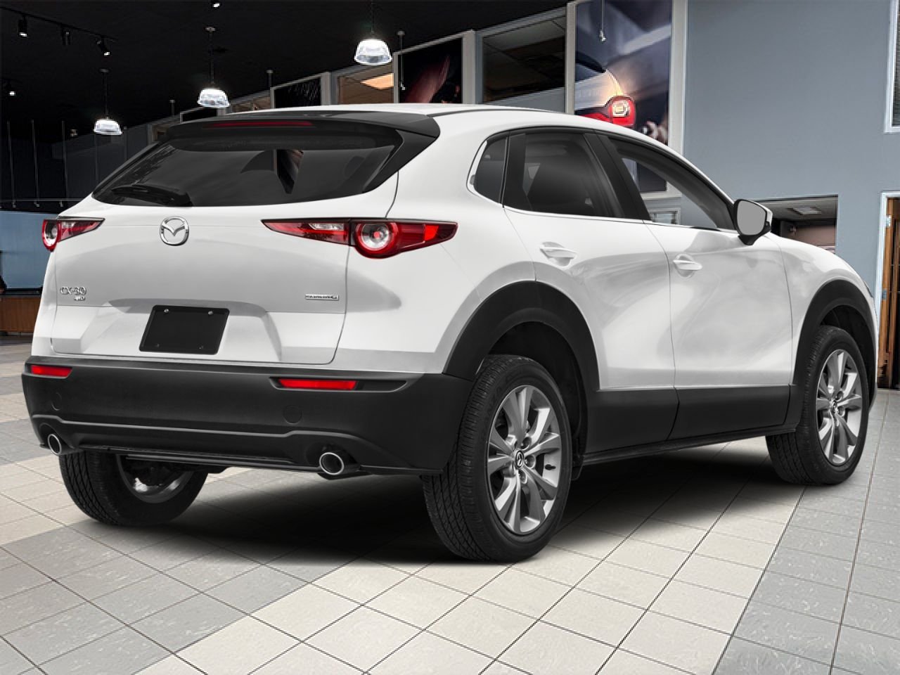 MAZDA CX-30 2026 Blanc neige nacré Notre-Dame-des-Prairies - photo #2