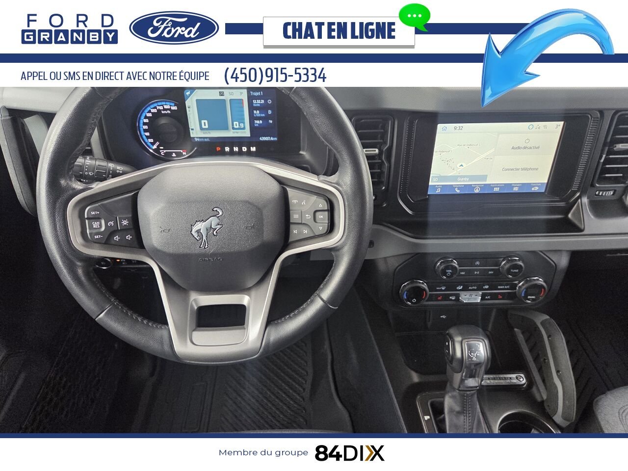 2023 Ford Bronco Black Granby - photo #9