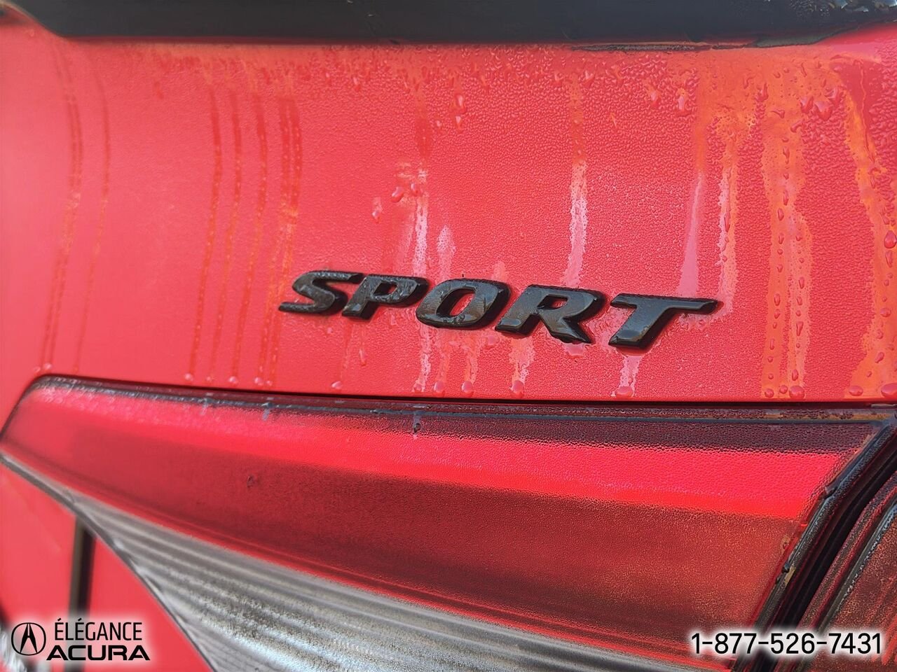 2022 Honda Civic Berline Sport CVT | A8935 Red Granby - photo #19