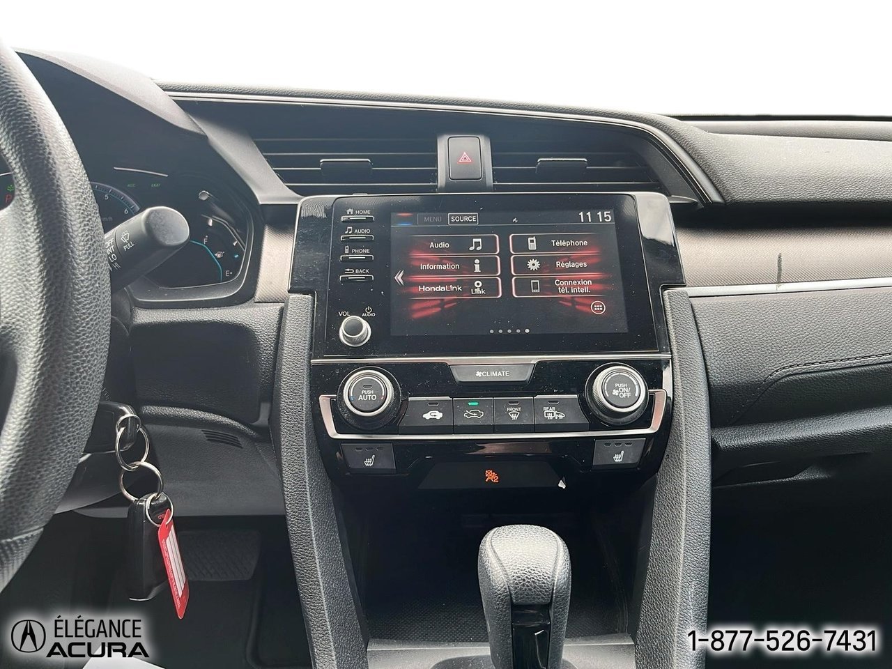 2020 Honda Civic Sedan LX | A8378A Black Granby - photo #39