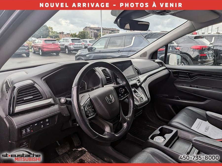 2022 Honda Odyssey EX-L RES BA-CUIR-TOIT OUVRANT-LECTEUR DVD-8 PASSAGERS Black