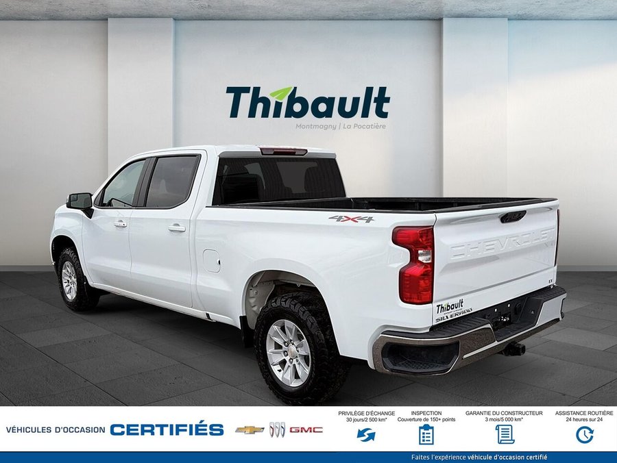 2025 Chevrolet Silverado 1500 LT cabine multiplace 4RM 157 po White