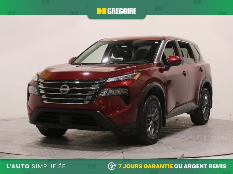 Nissan Rogue S AWD AUTO A/C GR ELECT MAGS CAM RECUL BLEUTOOTH 2024 Rouge