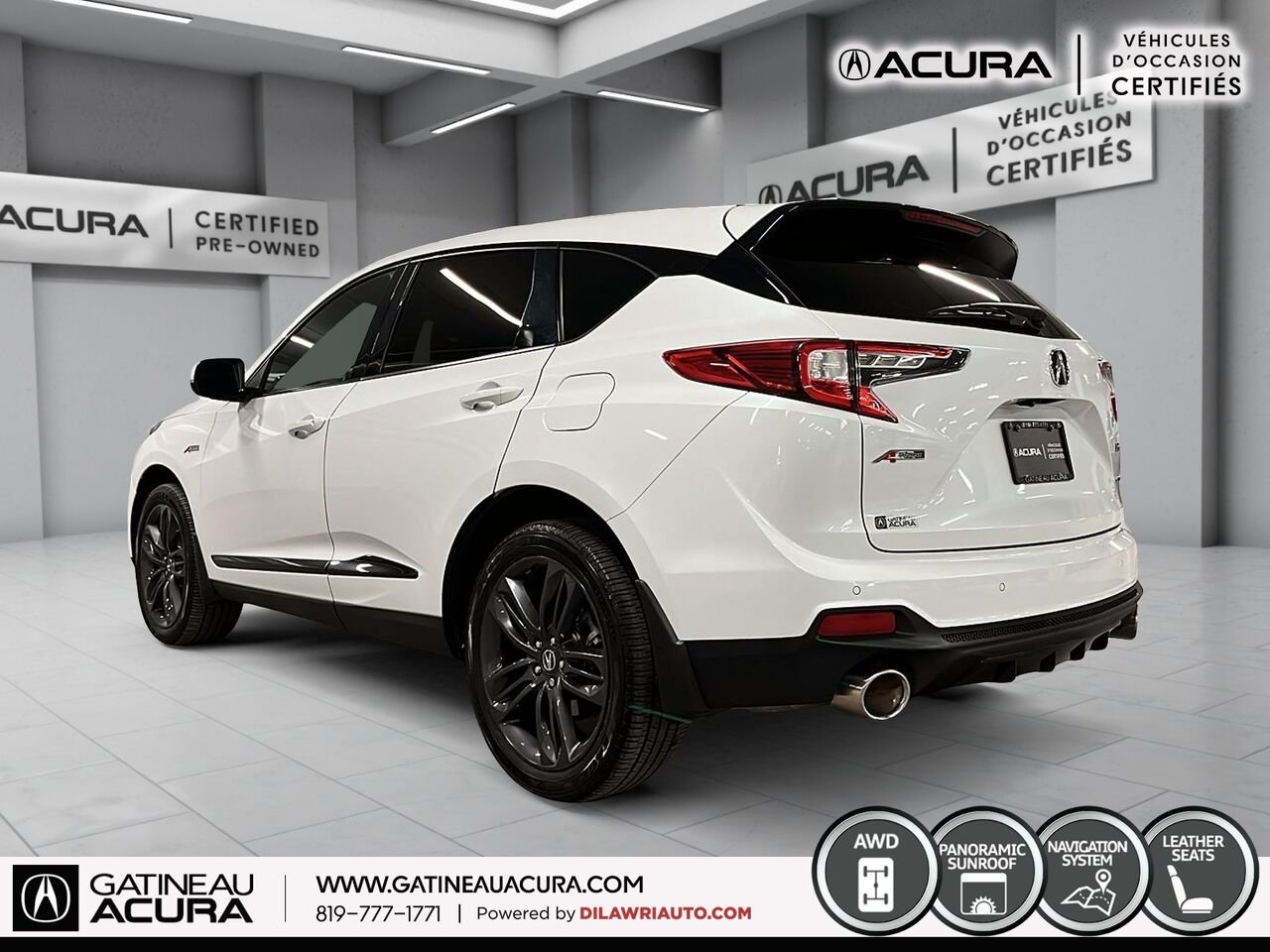 Acura RDX A-Spec SH-AWD 2023 Blanc Gatineau - photo #18