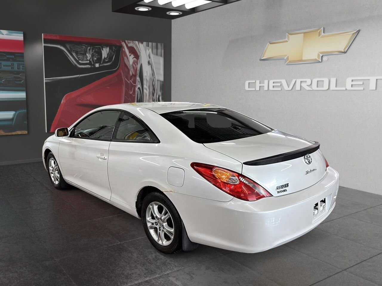 TOYOTA CAMRY SOLARA SE 2005 Blanc Saint-Hyacinthe - photo #3