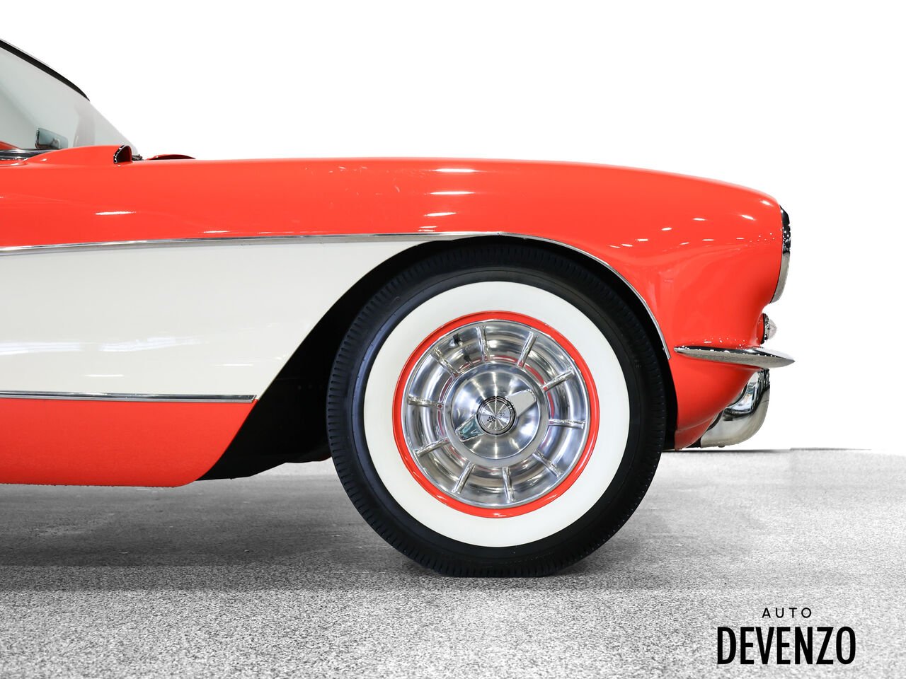 1957 Chevrolet Corvette Red Saint-Eustache - photo #7