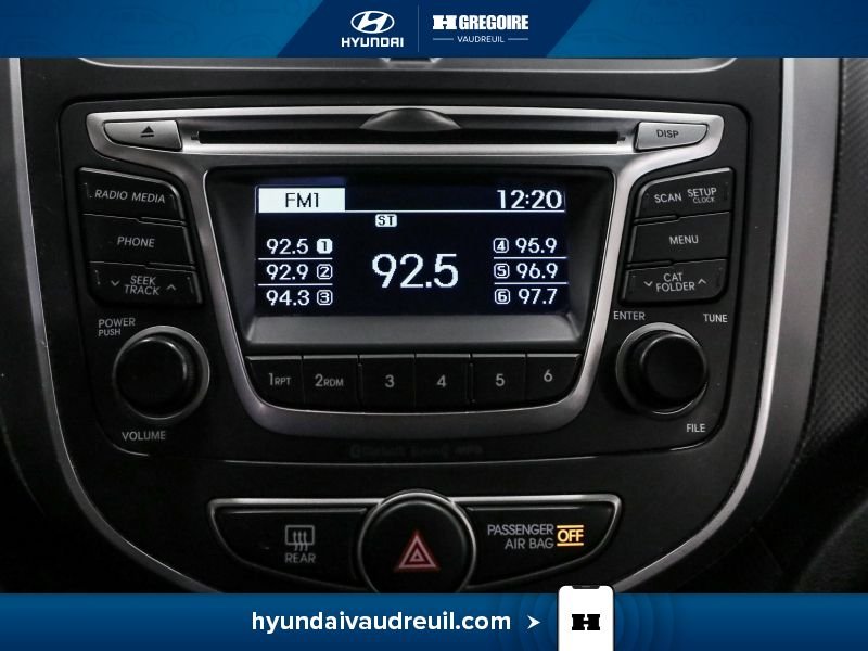 Hyundai Accent 2016 Noir Blainville - photo #24