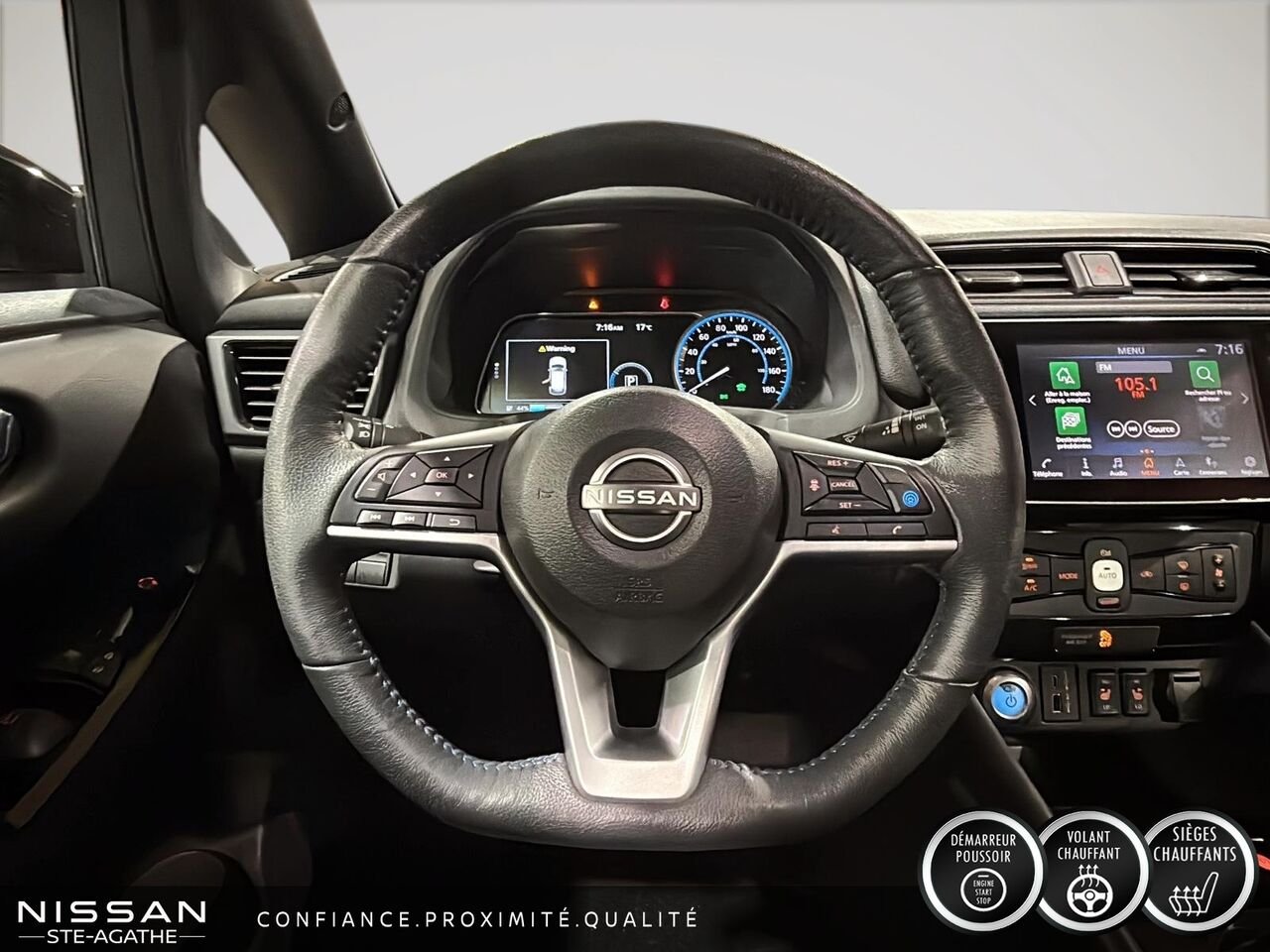 Nissan LEAF 2024 Blanc Ste-Agathe des Monts - photo #10