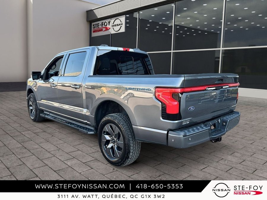 Ford F-150 Lightning LARIAT STANDARD RANGE S6855 2023 Gris